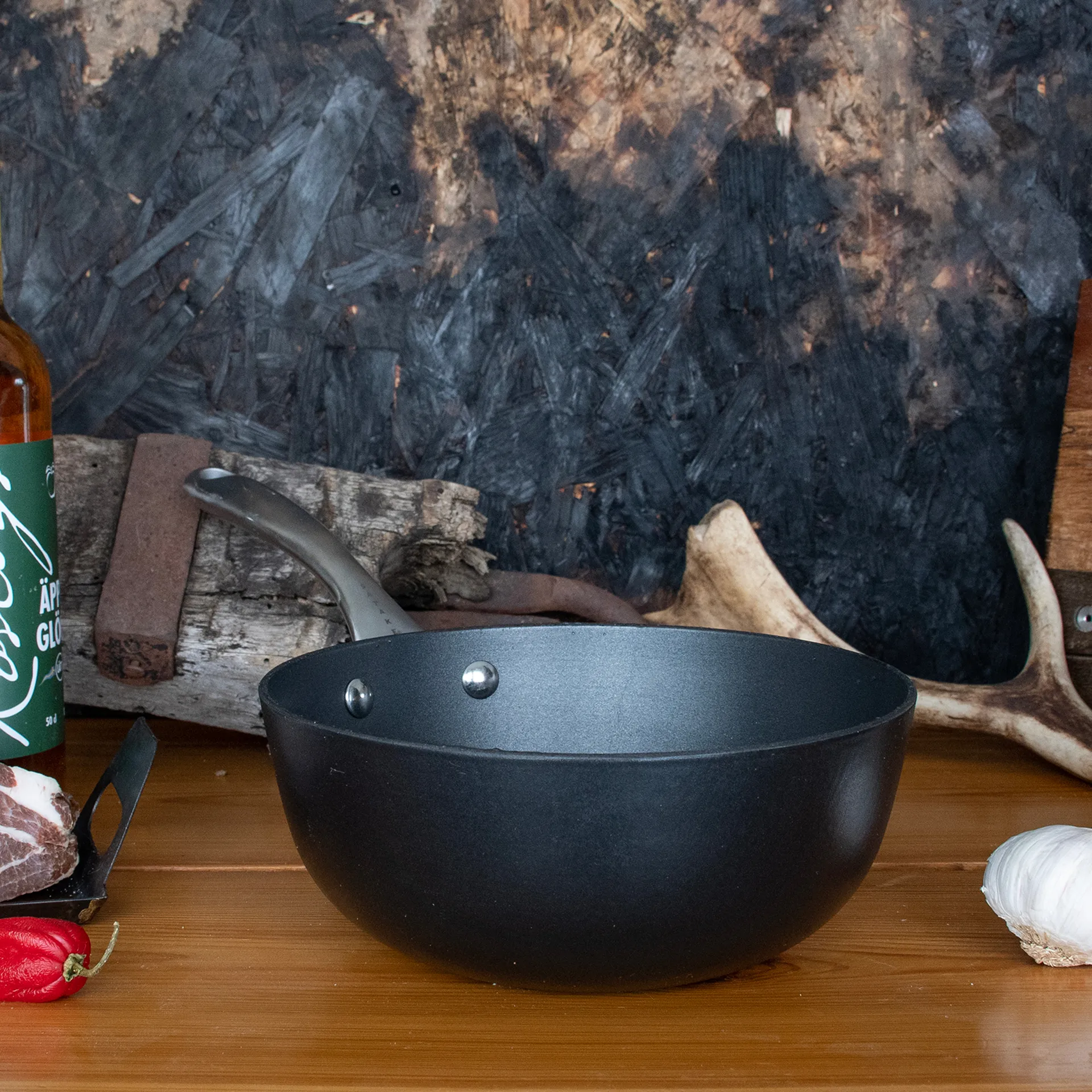 Satake sauté τηγάνι σωταρίσματος με γυάλινο καπάκι 2 τεμάχια, 2 L Satake