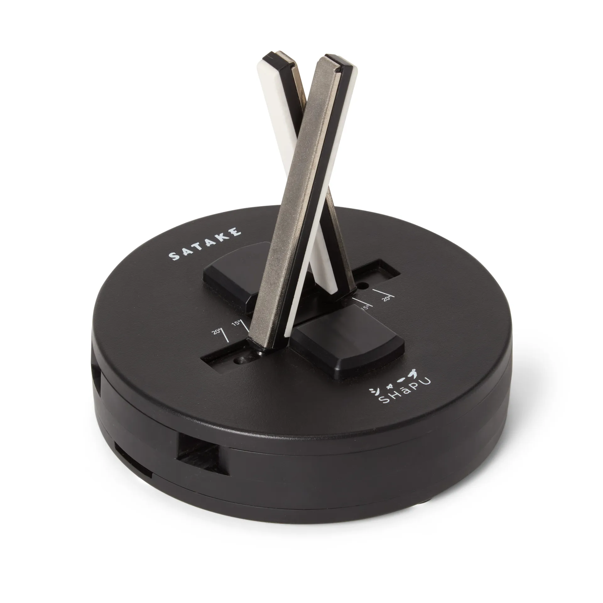 Ακονιστήρι μαχαιριών Satake Shapu 14,2 cm, Ασήμι Satake