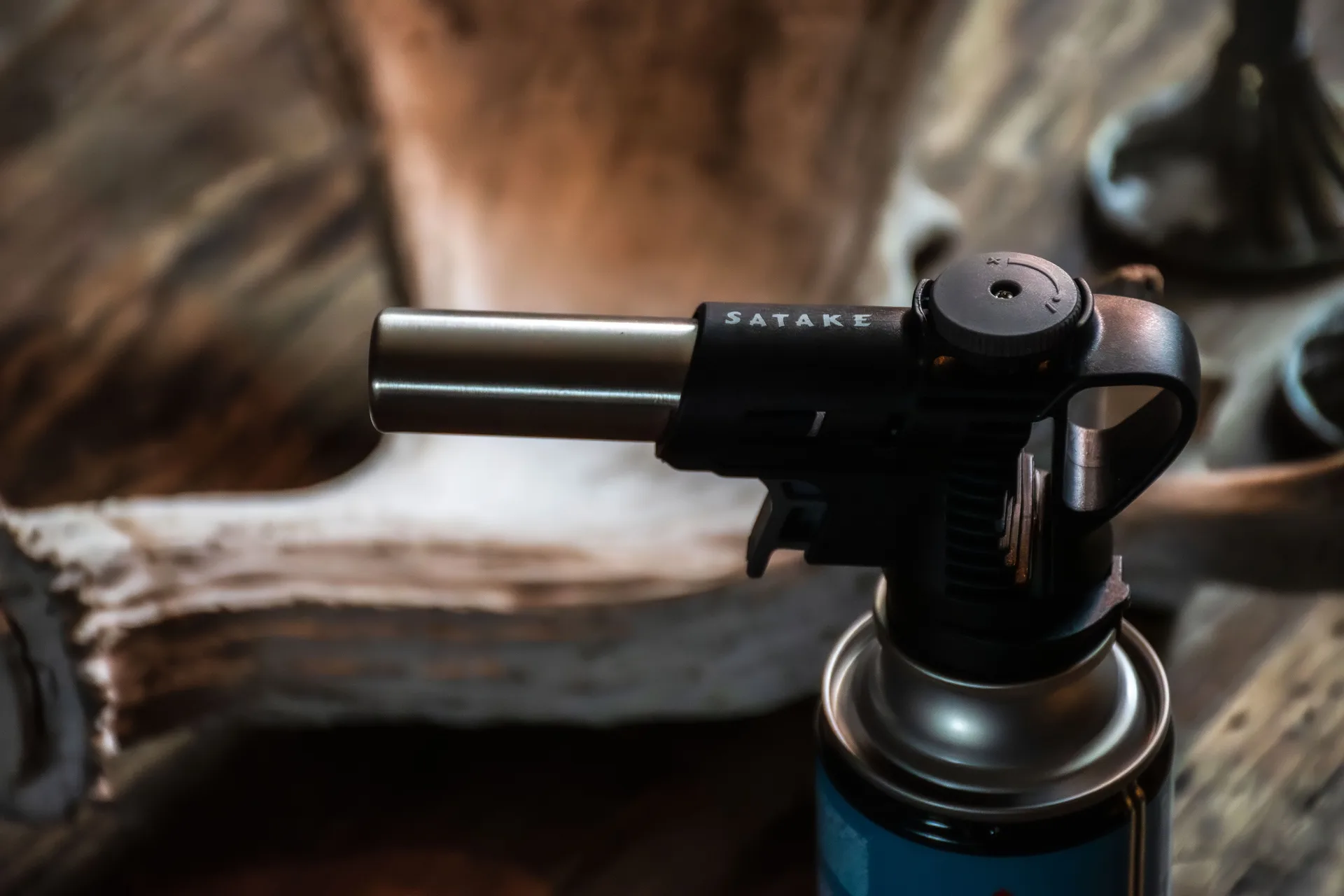 Ακροφύσιο καυστήρα Satake για φιάλη αερίου, Μάυρο Satake