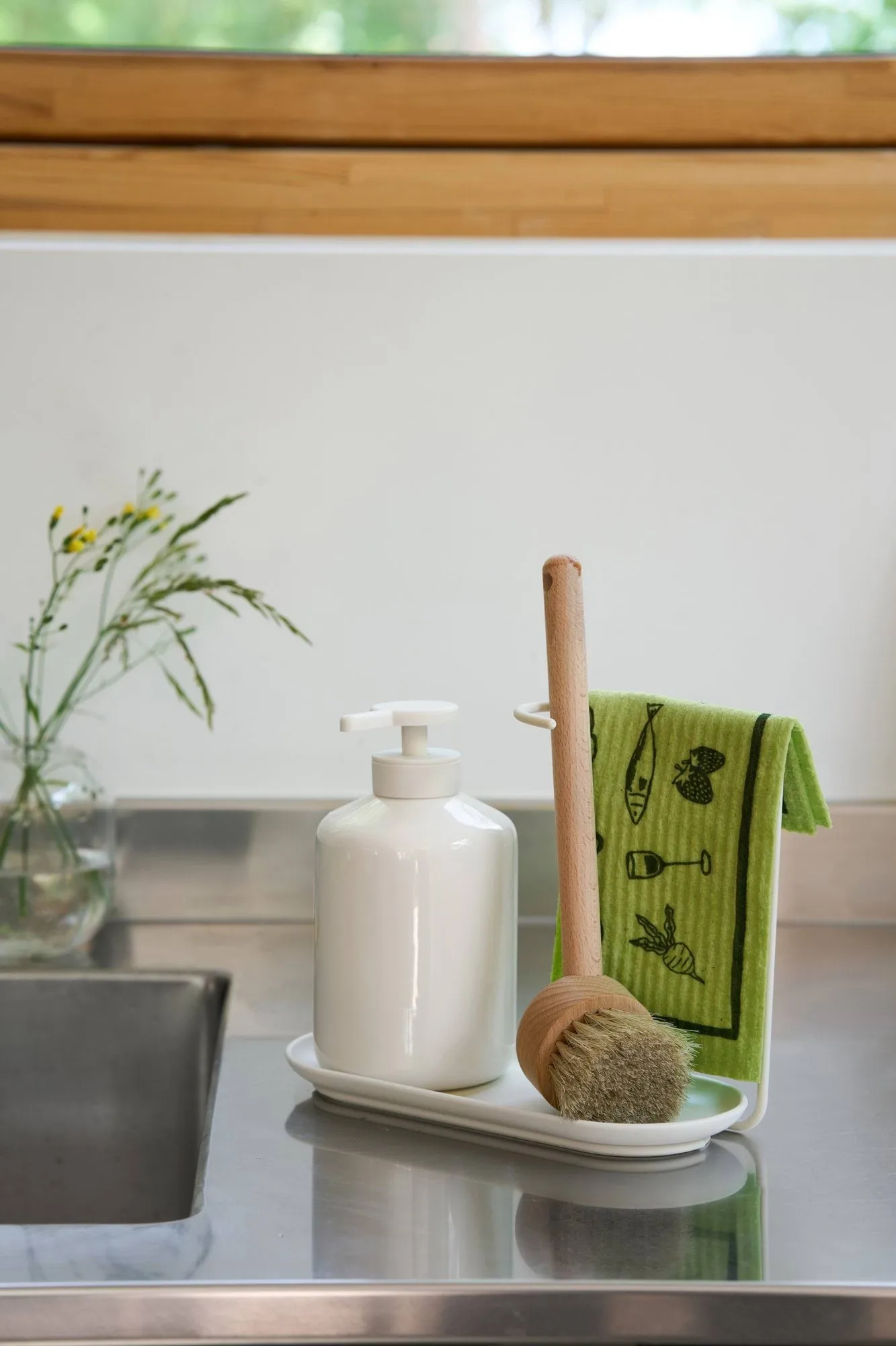 Daily πανί πιάτων με μοτίβο, Πράσινο, 3-τεμάχια Scandi Essentials