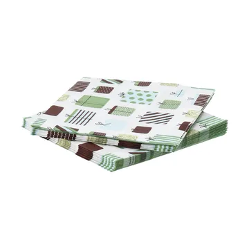 Gift χάρτινη χαρτοπετσέτα - Multi, 20 τεμάχια, 33x33 εκ. - Scandi Essentials