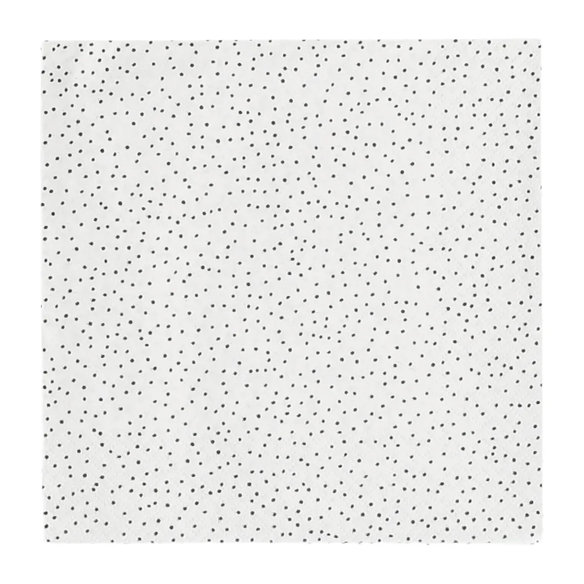 Grain χαρτοπετσέτεs 33x33 εκ 20 pack, Άσπρο-μαύρο Scandi Essentials