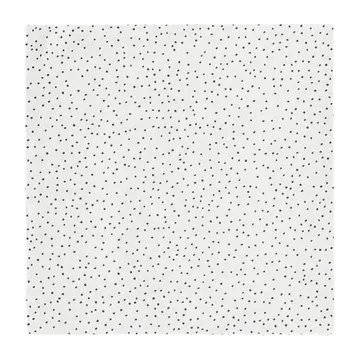 Grain χαρτοπετσέτεs 33x33 εκ 20 pack - Άσπρο-μαύρο - Scandi Essentials