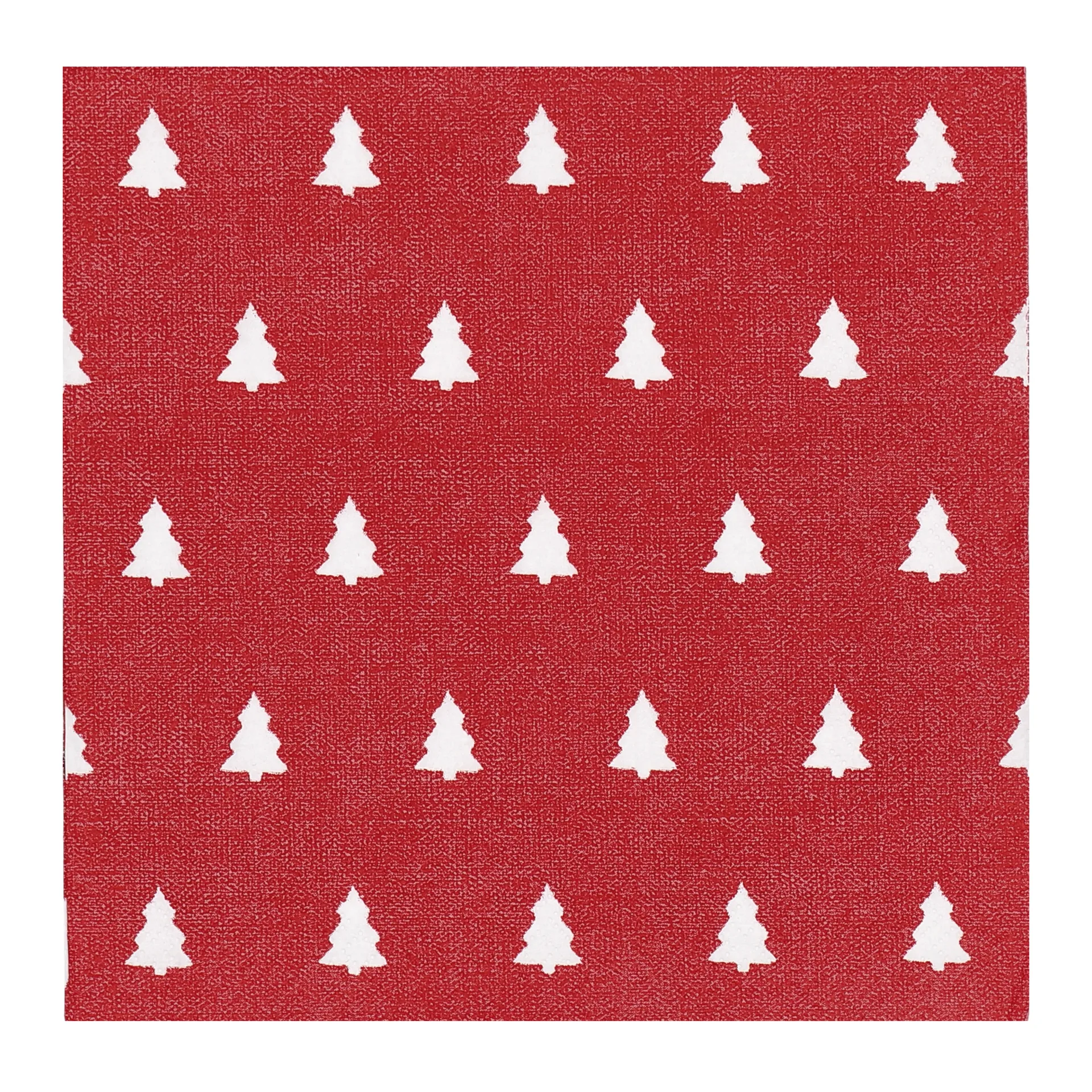 Linen trees χαρτοπετσέτεs 33x33 εκ 20-pack, Red Scandi Essentials