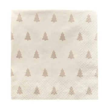 Linen trees χαρτοπετσέτεs 33x33 εκ 20-pack - Sand - Scandi Essentials