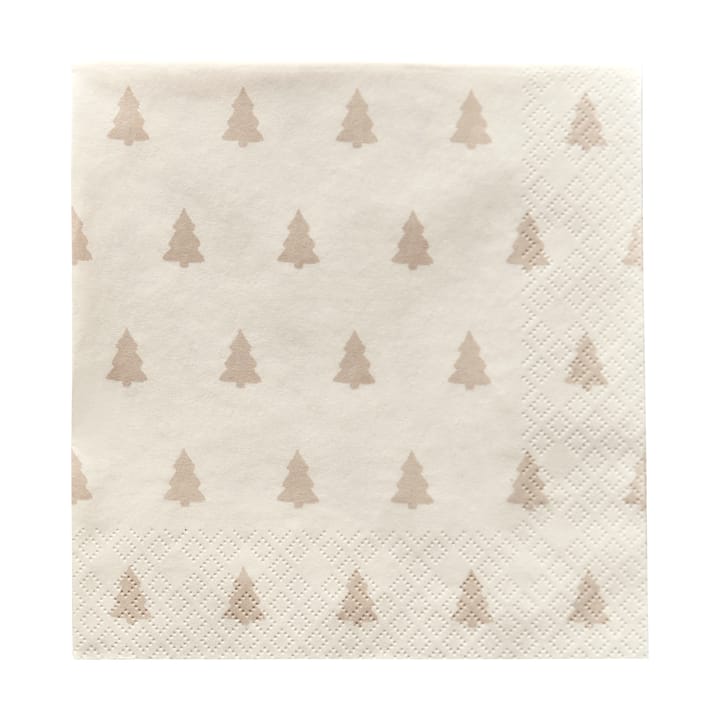 Linen trees χαρτοπετσέτεs 33x33 εκ 20-pack - Sand - Scandi Essentials