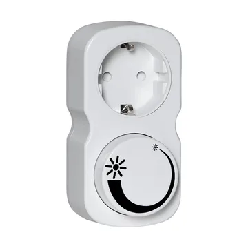 Lit ρυθμιστής φωτεινότητας πρίζας Saco - Άσπρο - Scandi Essentials