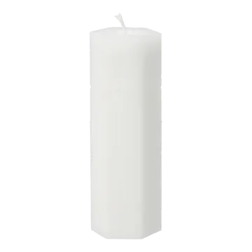 Luminous Spider web τετράγωνο κερί - Ø6x15 cm - Scandi Essentials