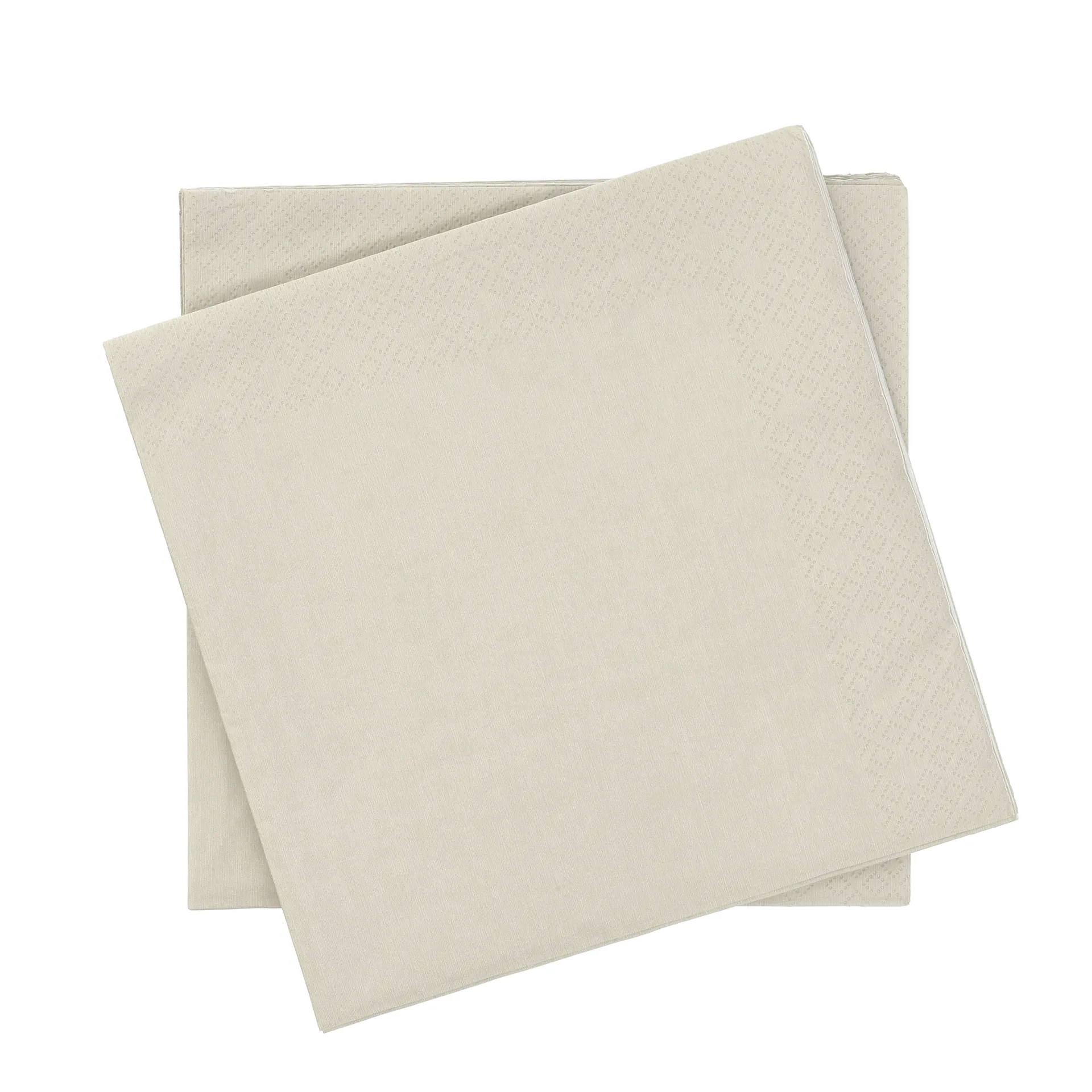 Plain χάρτινη χαρτοπετσέτα, Μπεζ, πακέτο 20 τεμ., 40x40 εκ. Scandi Essentials