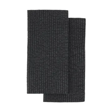 Rinse πανί πιάτων - Μαύρο, 2-pack - Scandi Essentials
