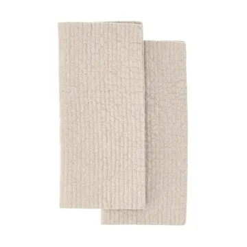 Rinse πανί πιάτων - Beige, σετ 2 τεμαχίων - Scandi Essentials