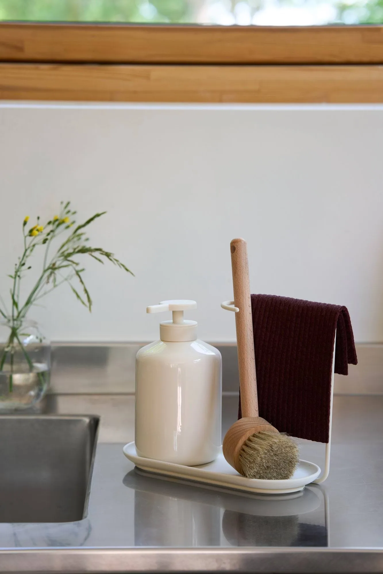 Rinse πανί πιάτων, Burgundy, σετ 2 τεμαχίων Scandi Essentials