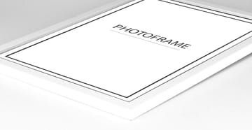 Skälby πλαίσιο λευκό - 40x50 cm - Scandi Essentials