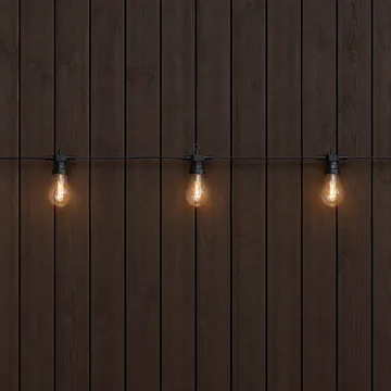 Wisp φωτεινή γιρλάντα μαύρη - 855 cm, 20 φώτα - Scandi Essentials