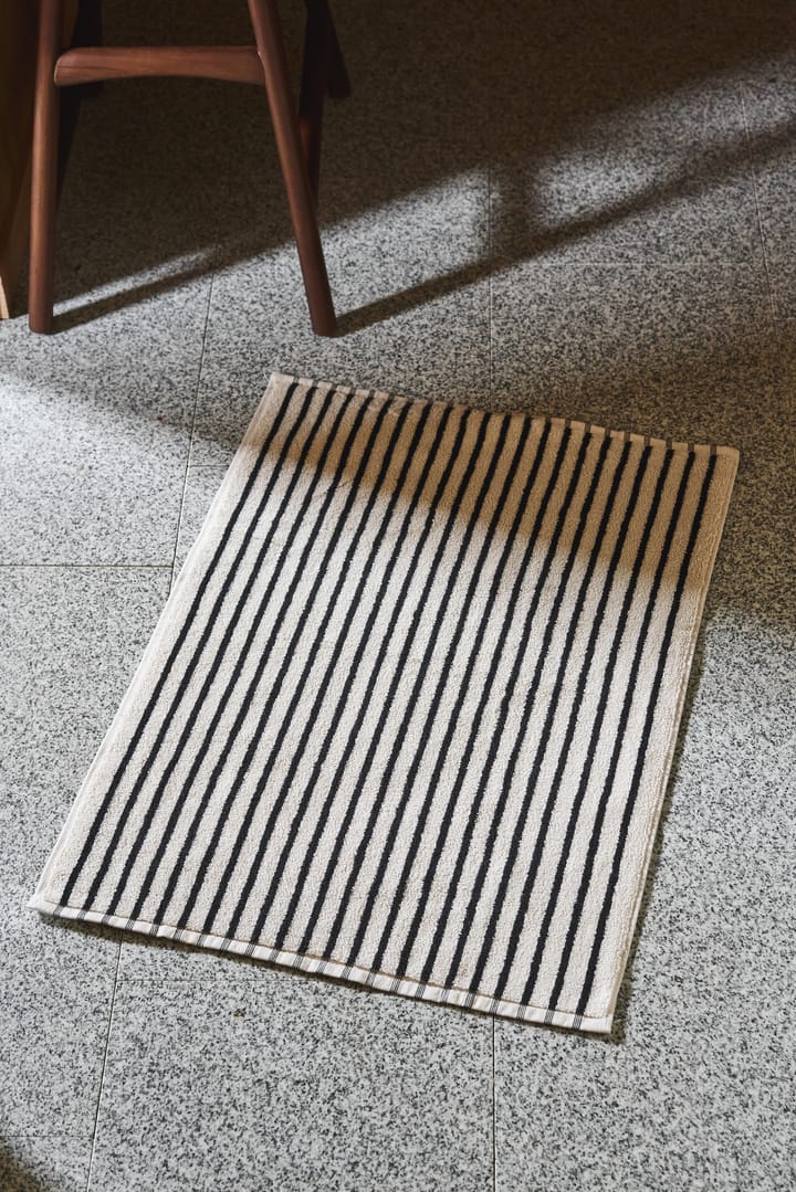 Διαρκής χαλάκι μπάνιου 50x70cm, Λευκό-μαύρο Scandi Living