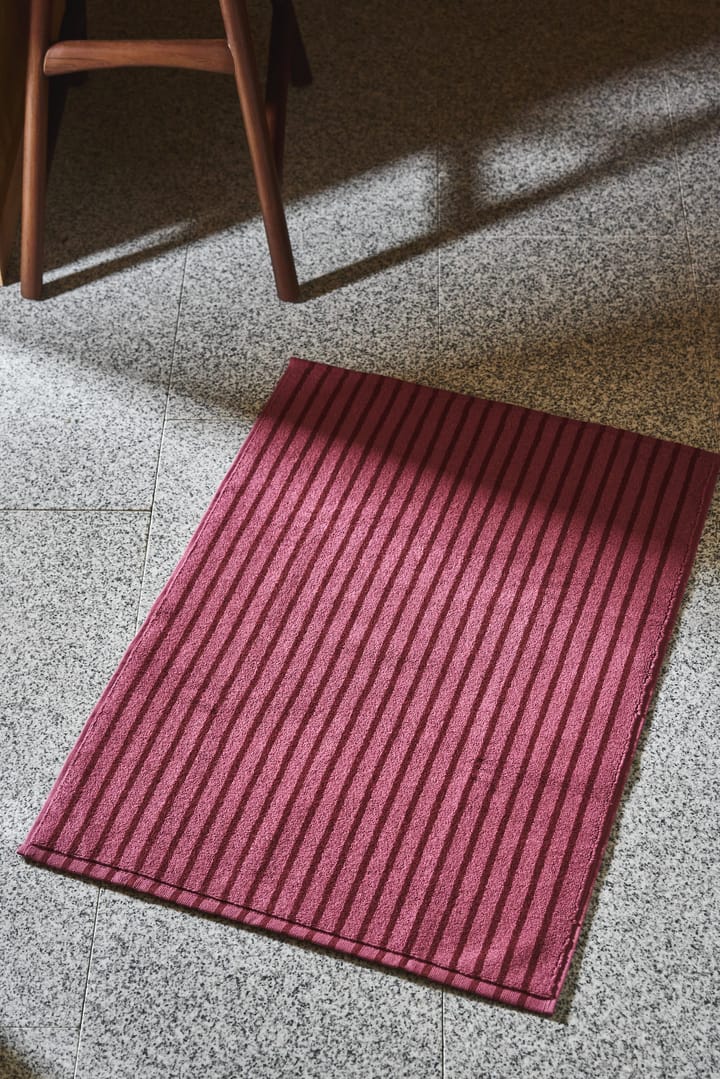 Διαρκής χαλάκι μπάνιου 50x70cm, Ροζ-κόκκινο Scandi Living