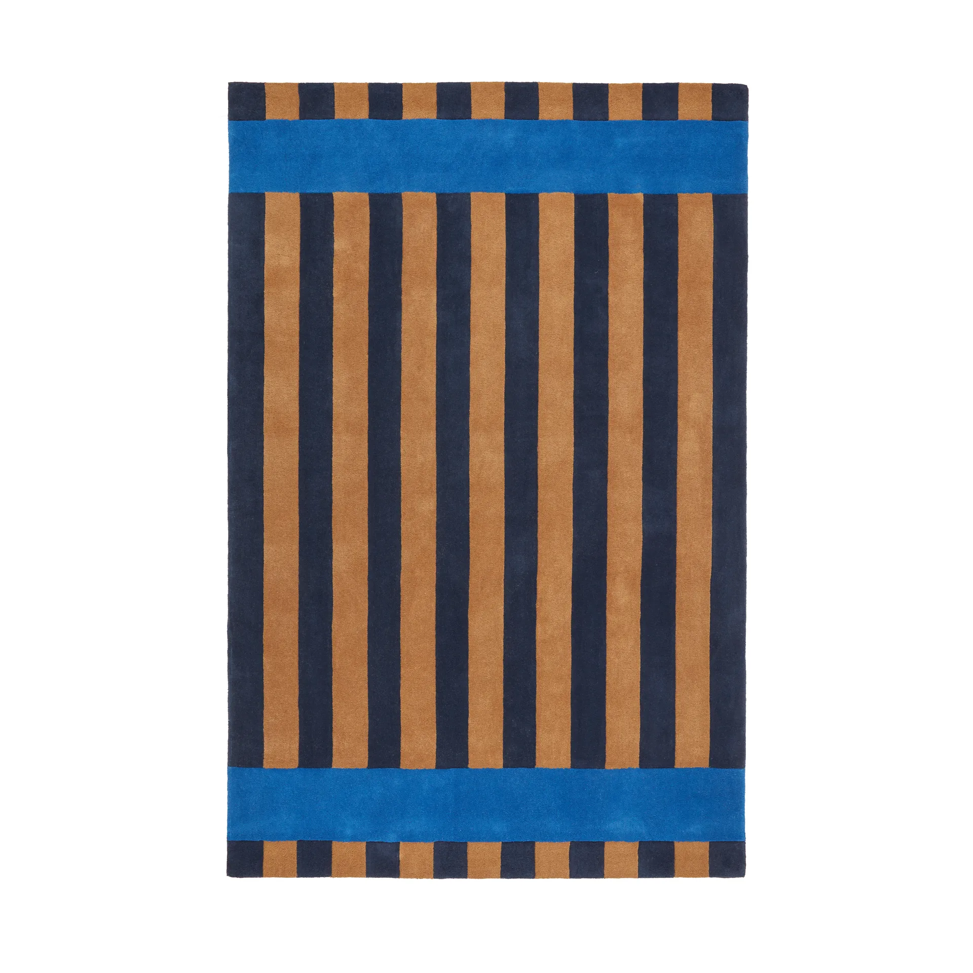 Aisles μάλλινο χαλί, Μπλε, 170x240 cm Scandi Living