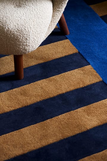 Aisles μάλλινο χαλί - Μπλε, 170x240 cm - Scandi Living
