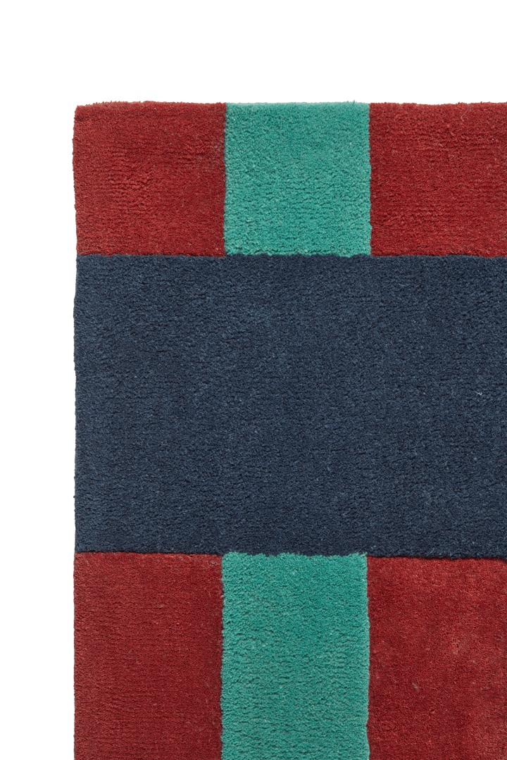 Aisles μάλλινο χαλί, Πράσινο, 200x300 cm Scandi Living