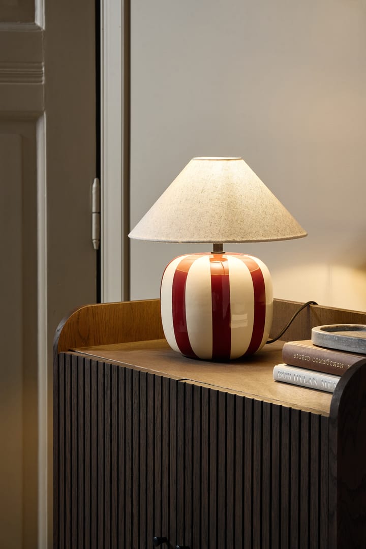 Επιτραπέζιο φωτιστικό Alvar 31 cm, Κεραμιδί Scandi Living