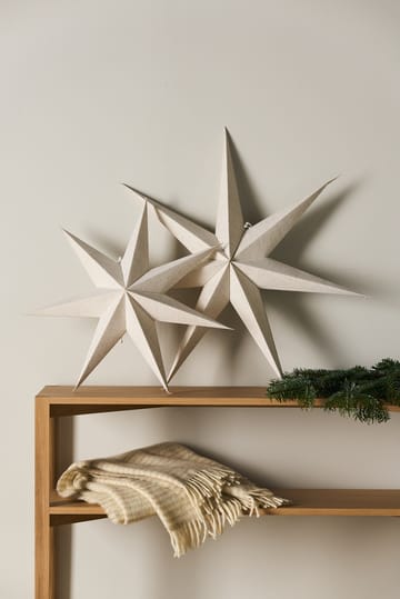 Bare αστέρι παραμονής λευκό - 80 cm - Scandi Living