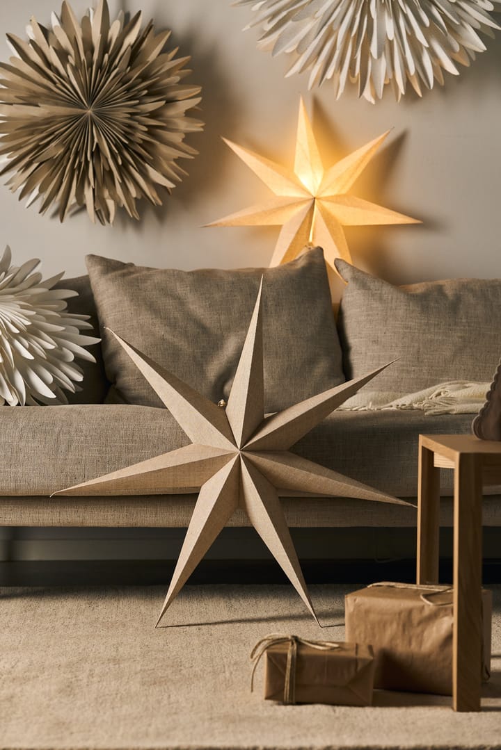 Bare αστέρι παραμονής nature, 60 cm Scandi Living