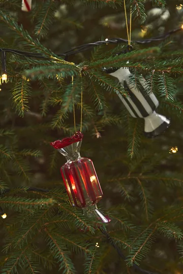 Bonbons χριστουγεννιάτικες μπάλες 6-pack - Κόκκινο - Scandi Living