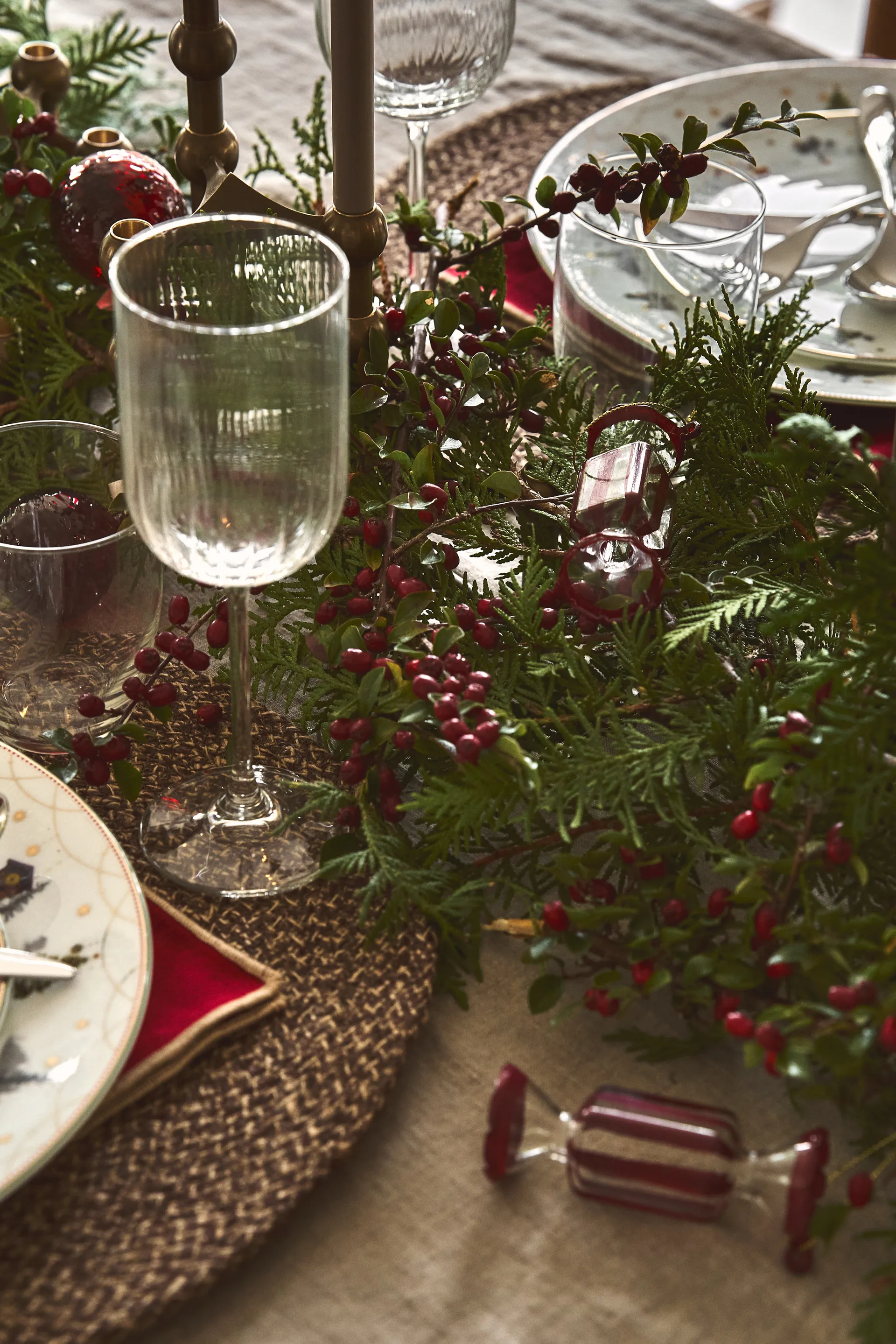 Bonbons χριστουγεννιάτικες μπάλες 6-pack, Κόκκινο Scandi Living