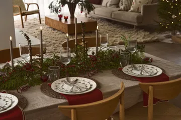 Bonbons χριστουγεννιάτικες μπάλες 6-pack - Κόκκινο - Scandi Living