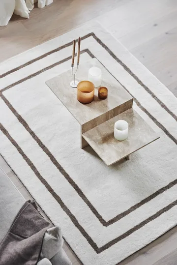 Borders μάλλινο χαλί - 170x240 cm - Scandi Living