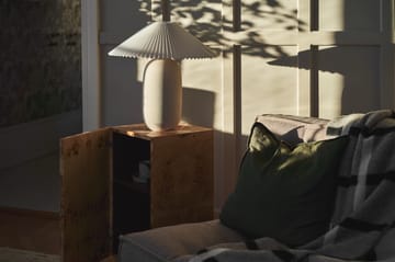 Boulder επιτραπέζιο φωτιστικό 48 cm beige-pleated white - undefined - Scandi Living