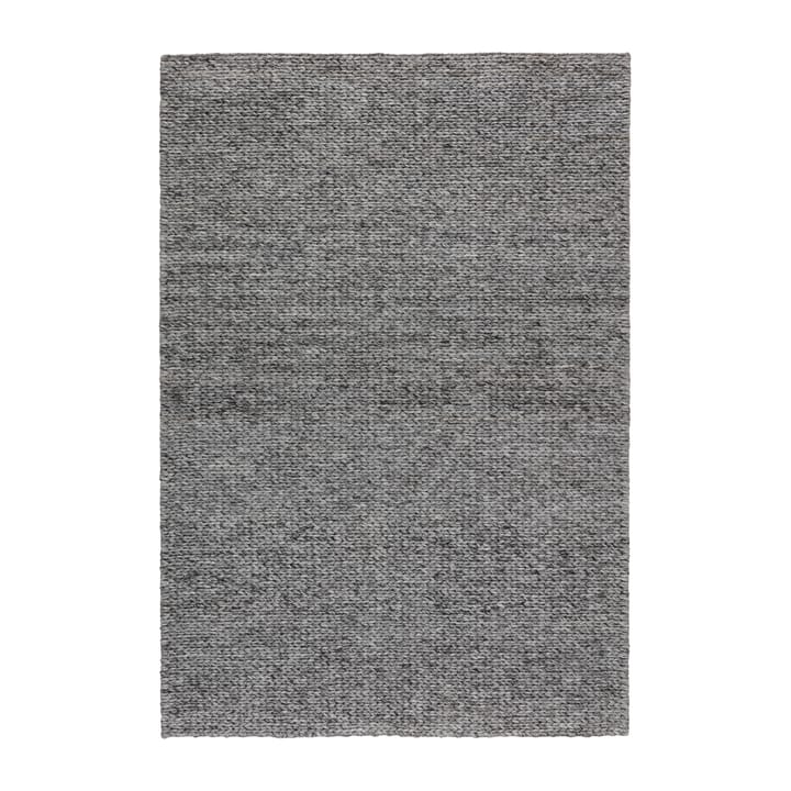 Braided μάλλινο χαλί σκούρο γκρι, 200x300 cm Scandi Living