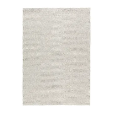 Braided μάλλινο χαλί natural white - 170x240 cm - Scandi Living