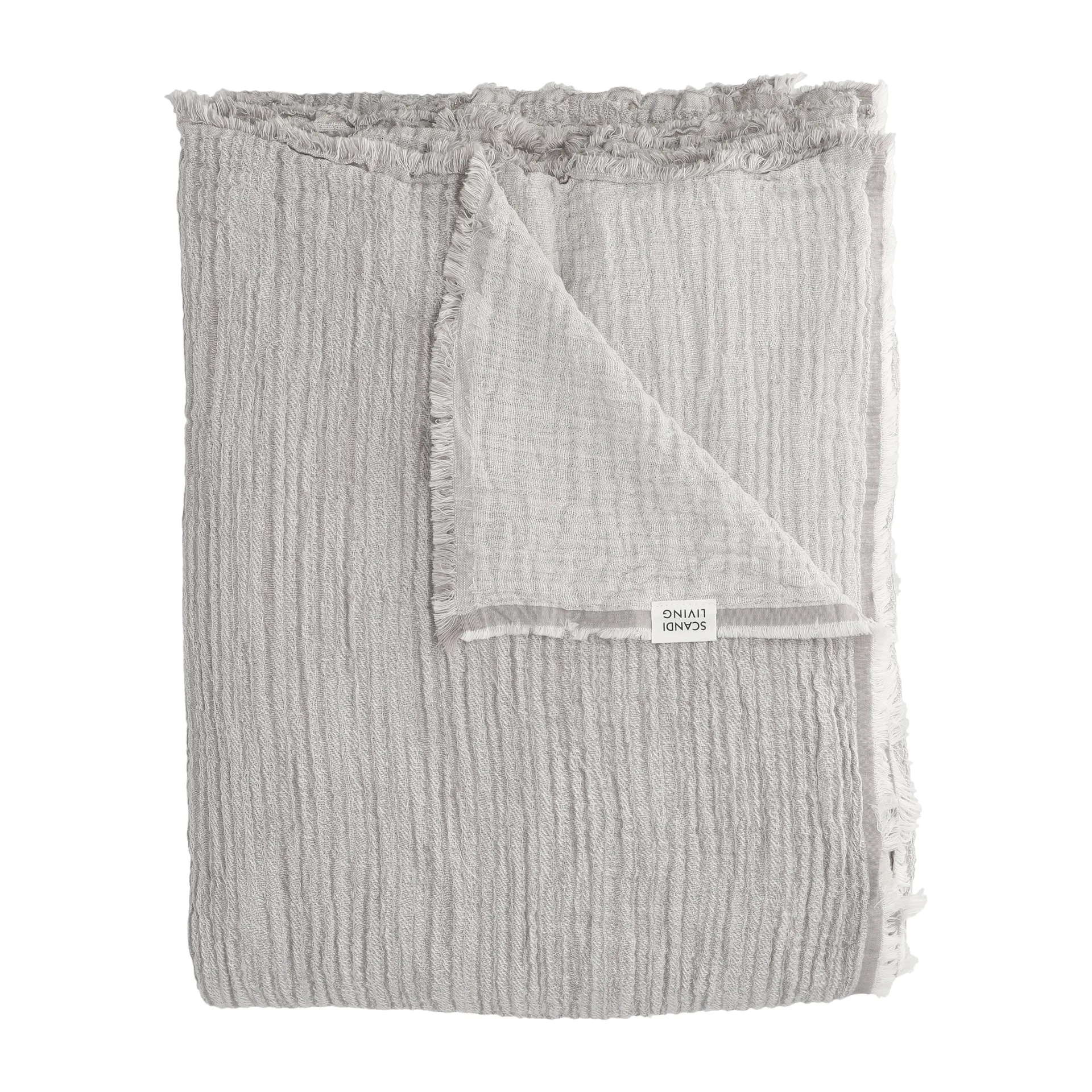 Breeze ρίχτάρι 260x260εκ., Γκρι Scandi Living