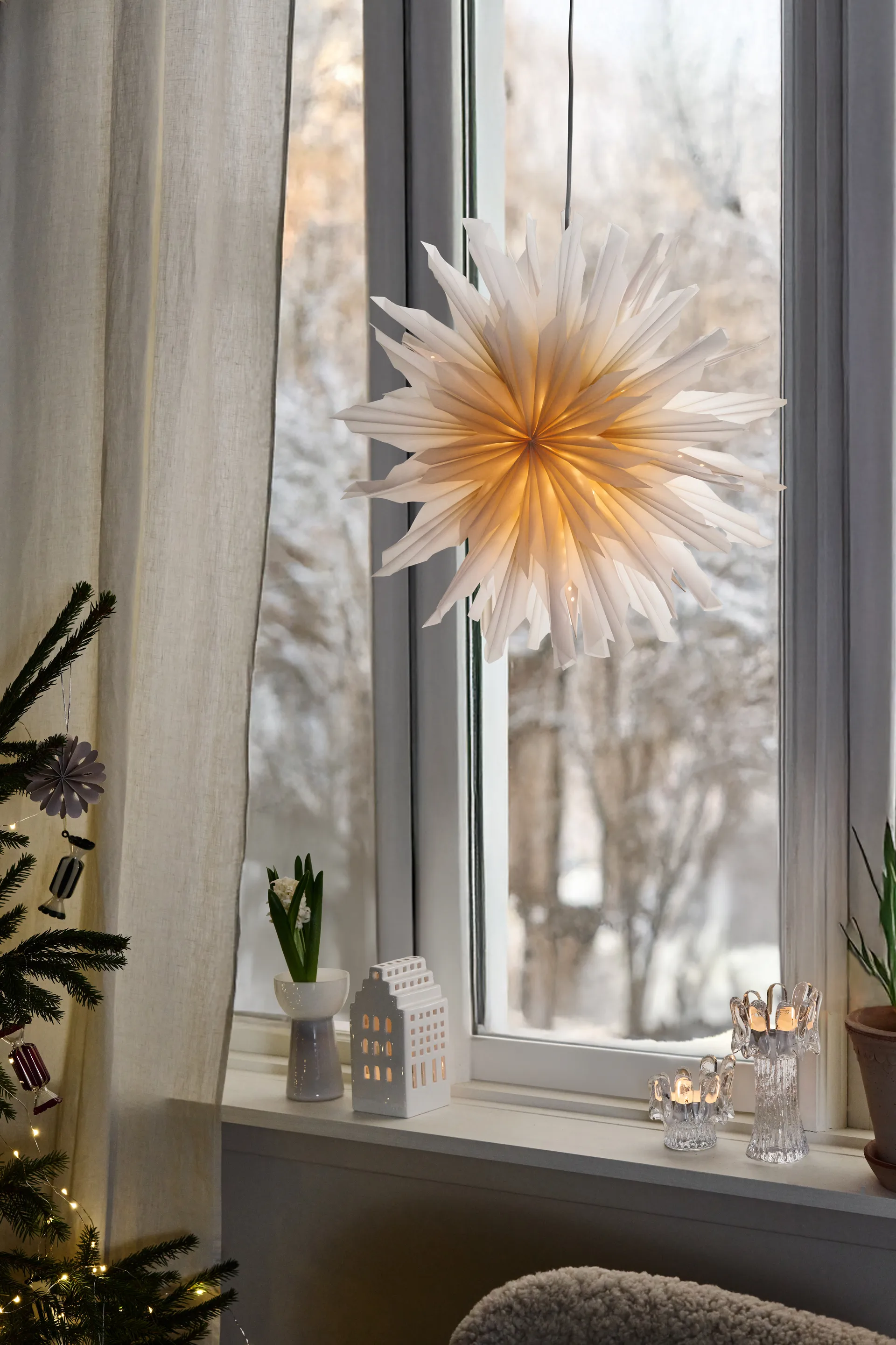 Brisk χριστουγεννιάτικο αστέρι, Ø50 cm Scandi Living