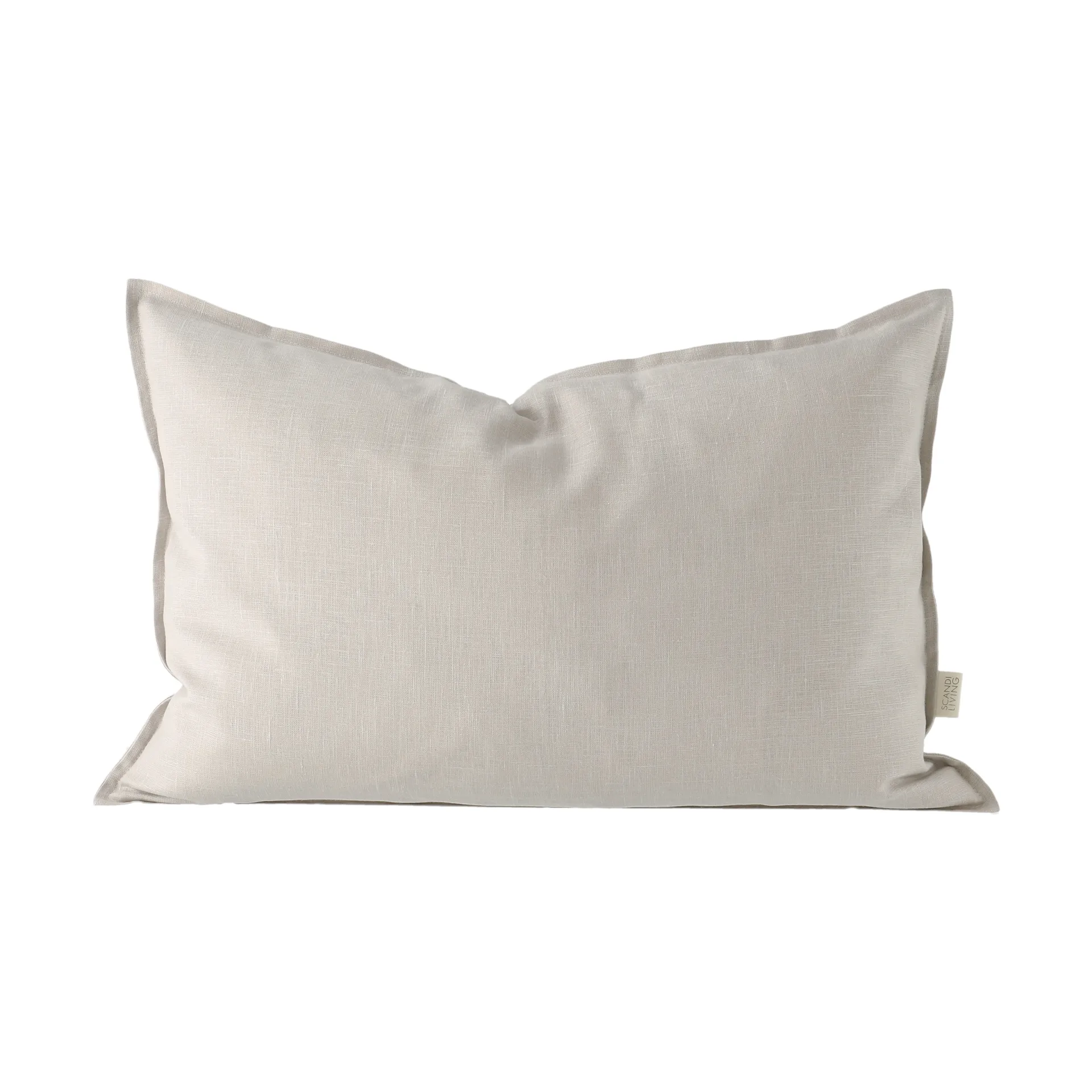Calm μαξιλαροθήκη λινή 40x60 εκ., Greige Scandi Living