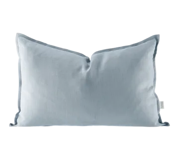 Calm μαξιλαροθήκη λινή 40x60 εκ. - Sky Μπλε - Scandi Living