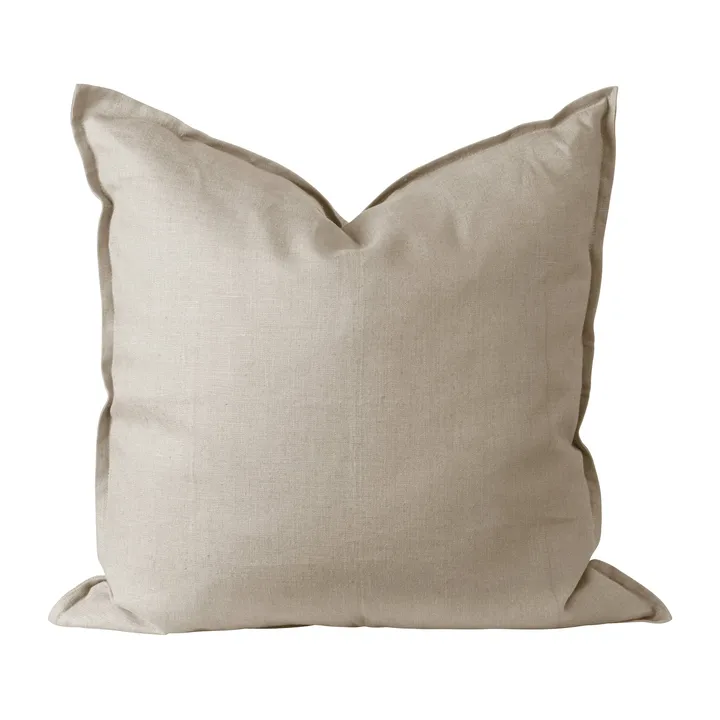 Calm μαξιλαροθήκη λινή 50x50 cm - Άμμος  - Scandi Living
