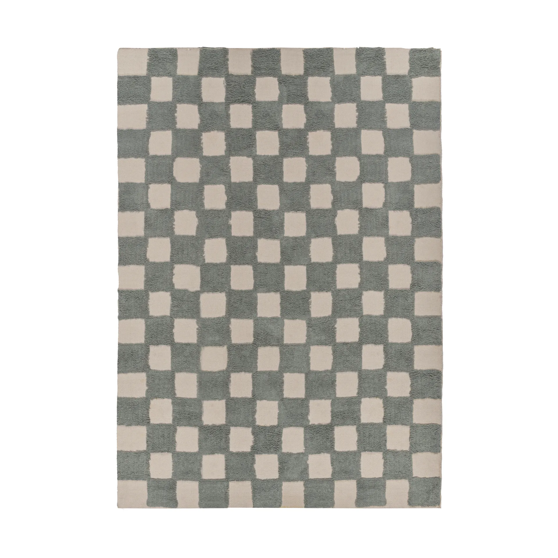Χαλί Checker Play 170x240 cm, Green Scandi Living