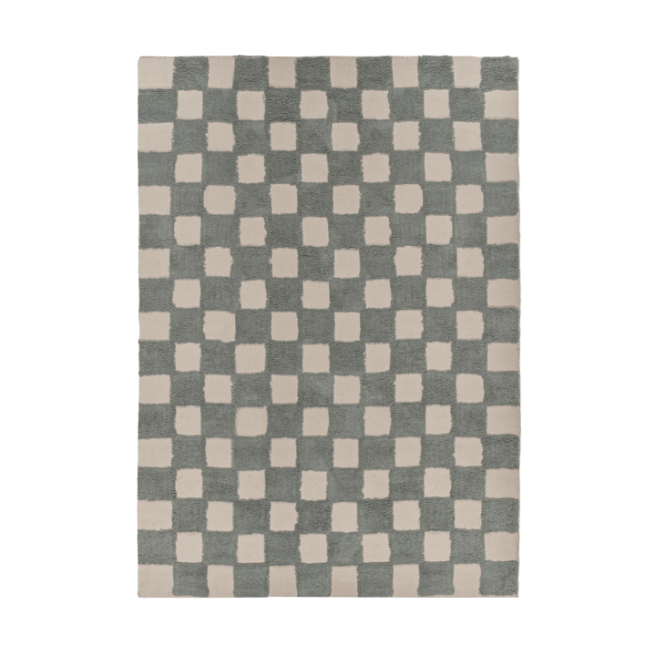 Χαλί Checker Play 170x240 cm - Green - Scandi Living