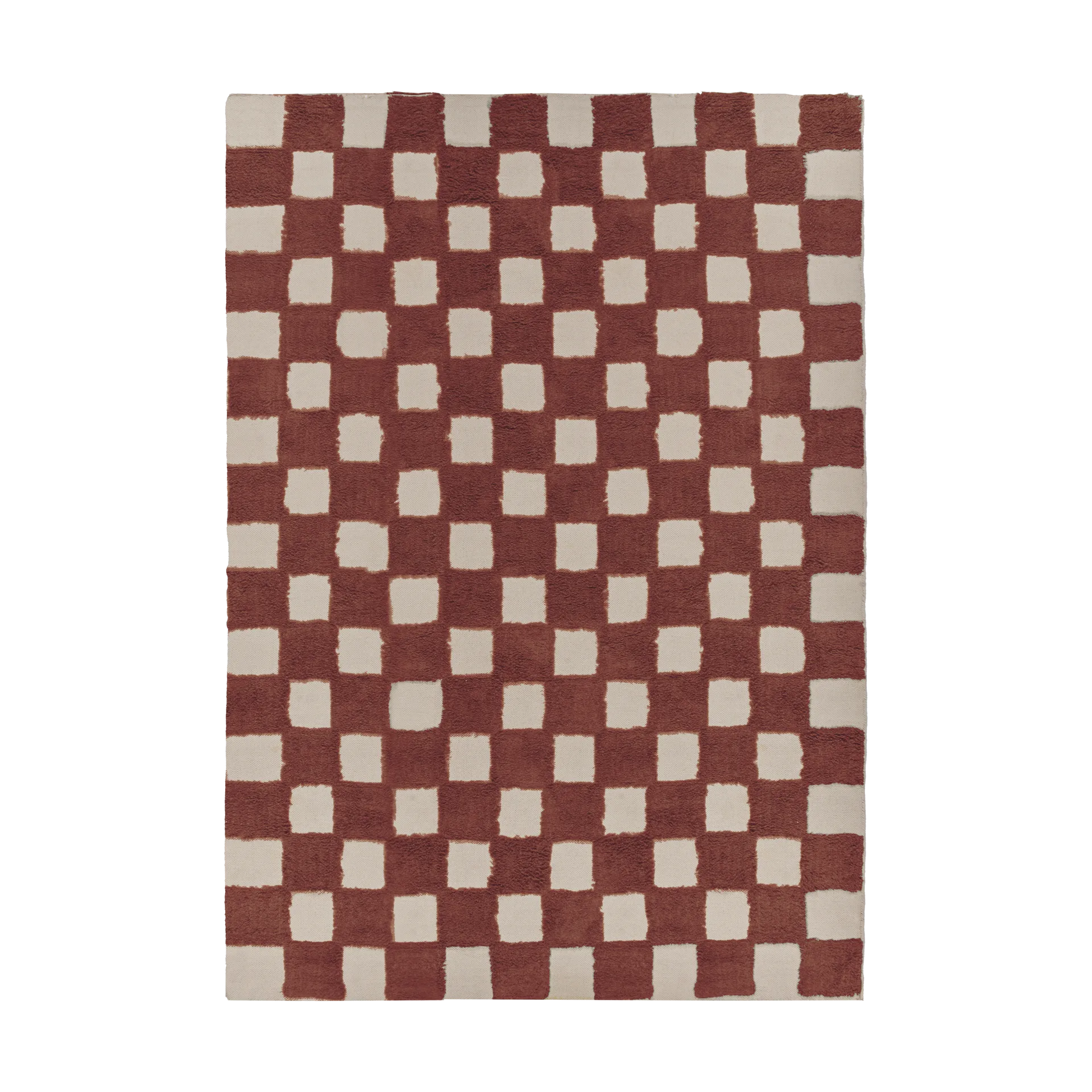 Χαλί Checker Play 170x240 cm, Rust Scandi Living