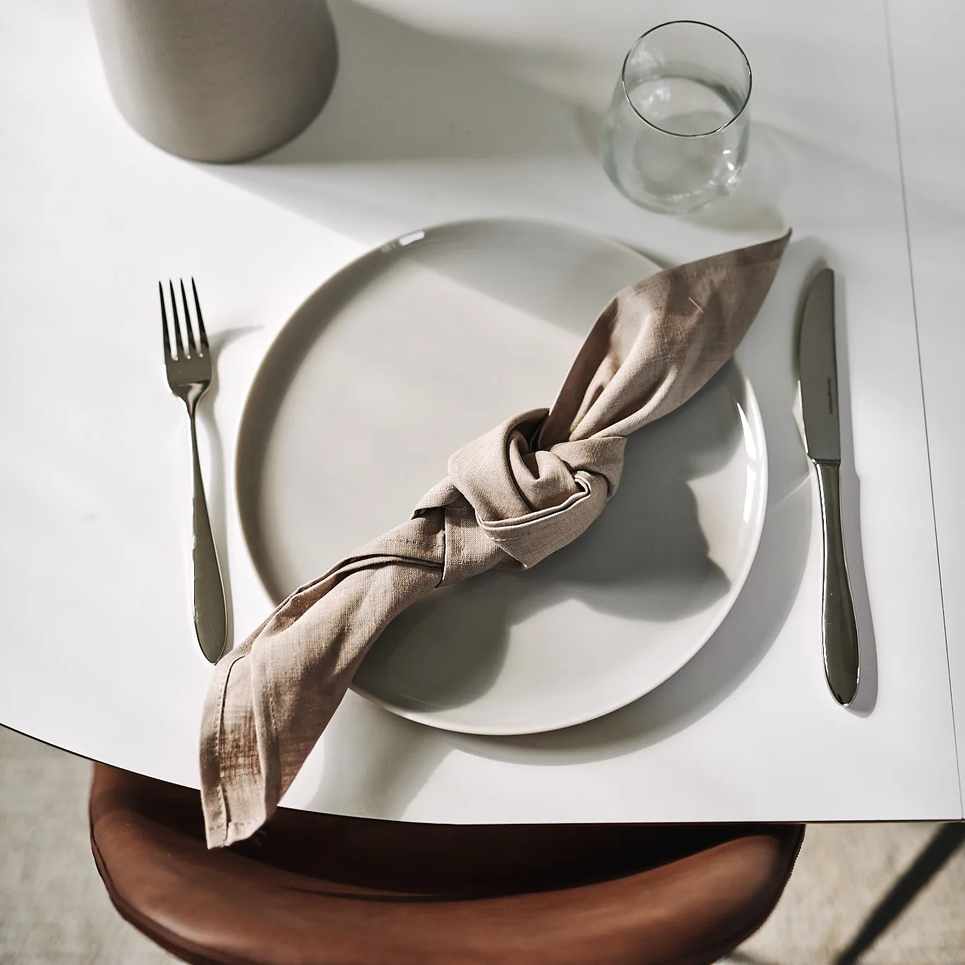 Clean πετσέτες 45 x 45 cm Συσκευασία 4 τεμαχίων, άμμος Scandi Living