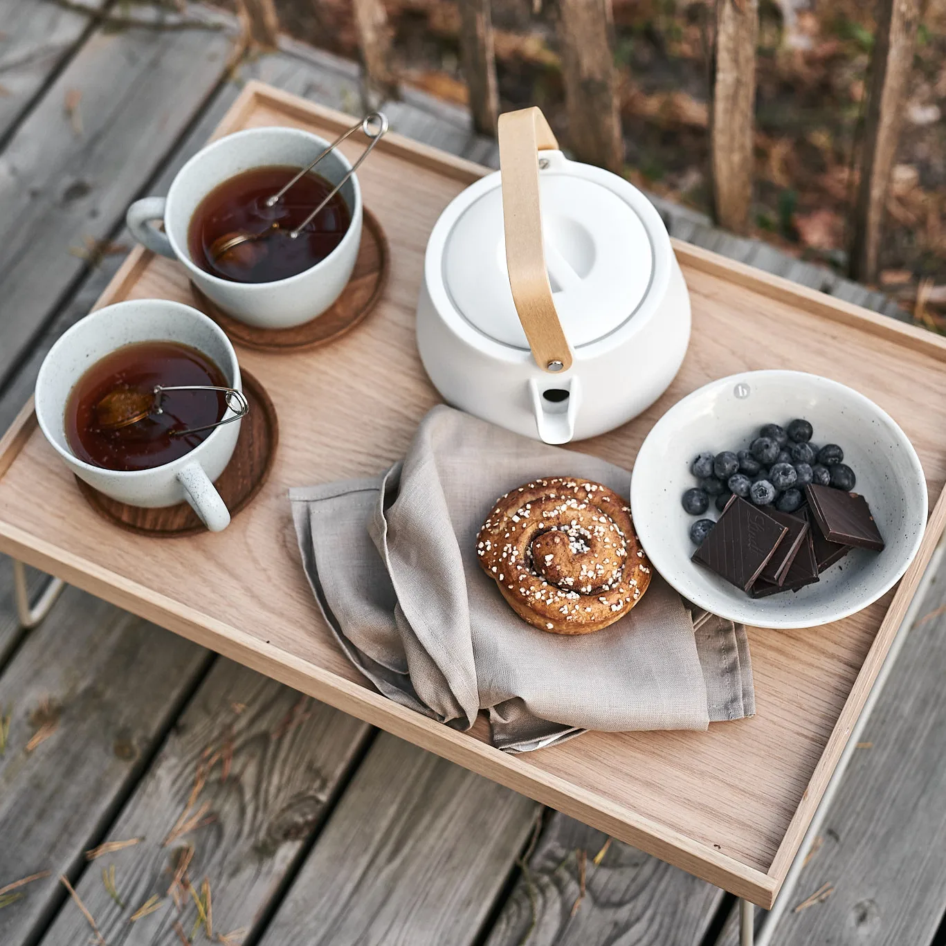 Clean πετσέτες 45 x 45 cm Συσκευασία 4 τεμαχίων, άμμος Scandi Living