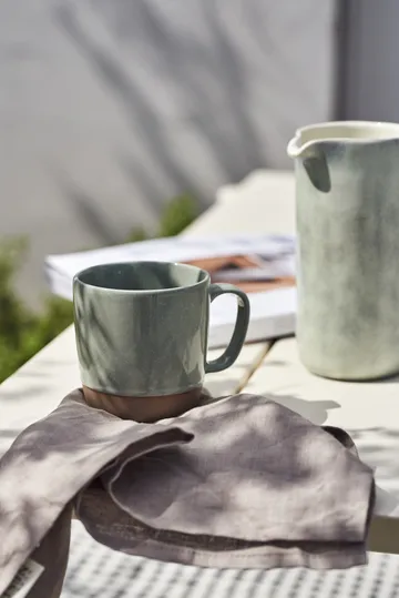 Clean πετσέτες 45 x 45 cm Συσκευασία 4 τεμαχίων - φιμέ μπλε - Scandi Living