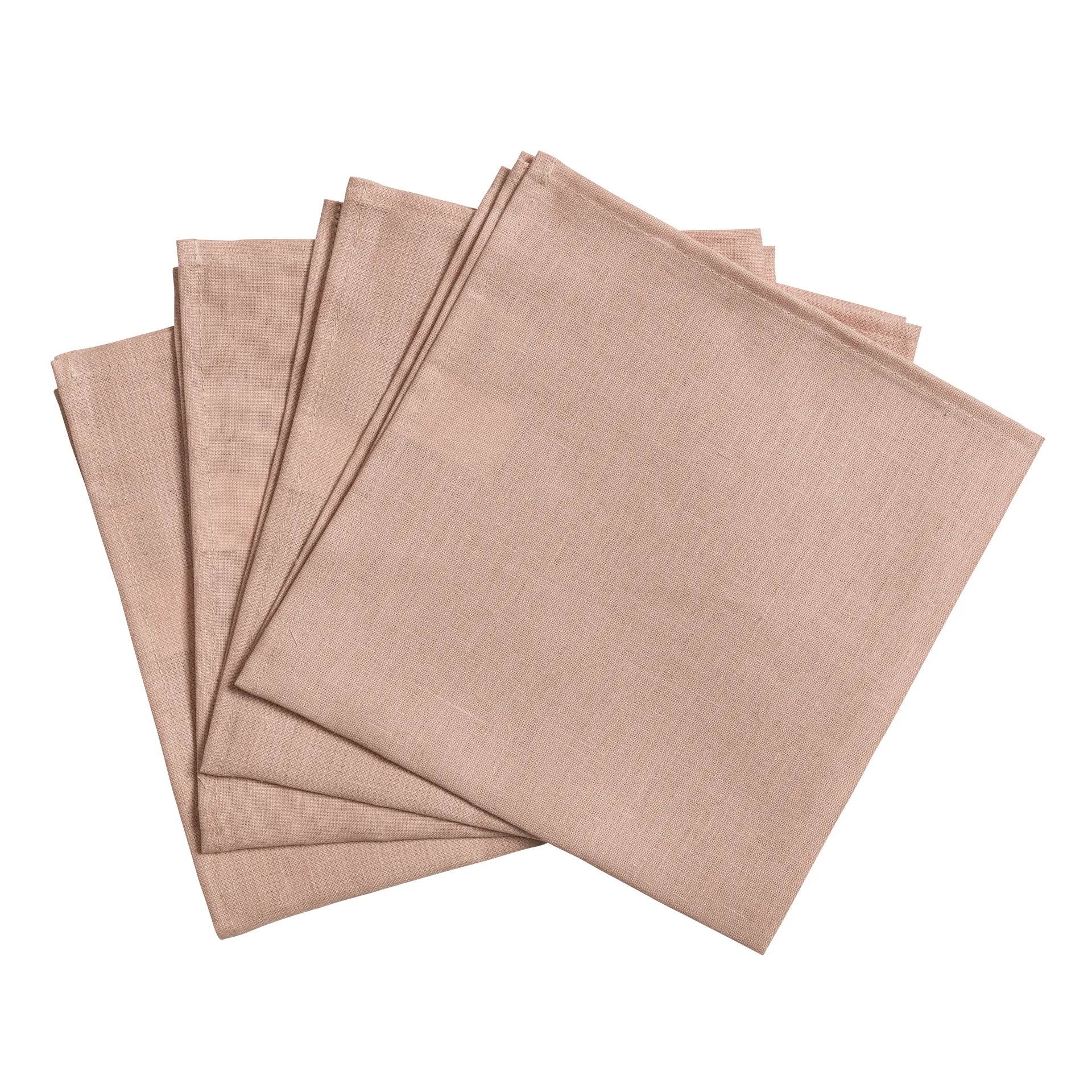Clean πετσέτες 45 x 45 cm Συσκευασία 4 τεμαχίων, σκονισμένο τριανταφυλλί Scandi Living