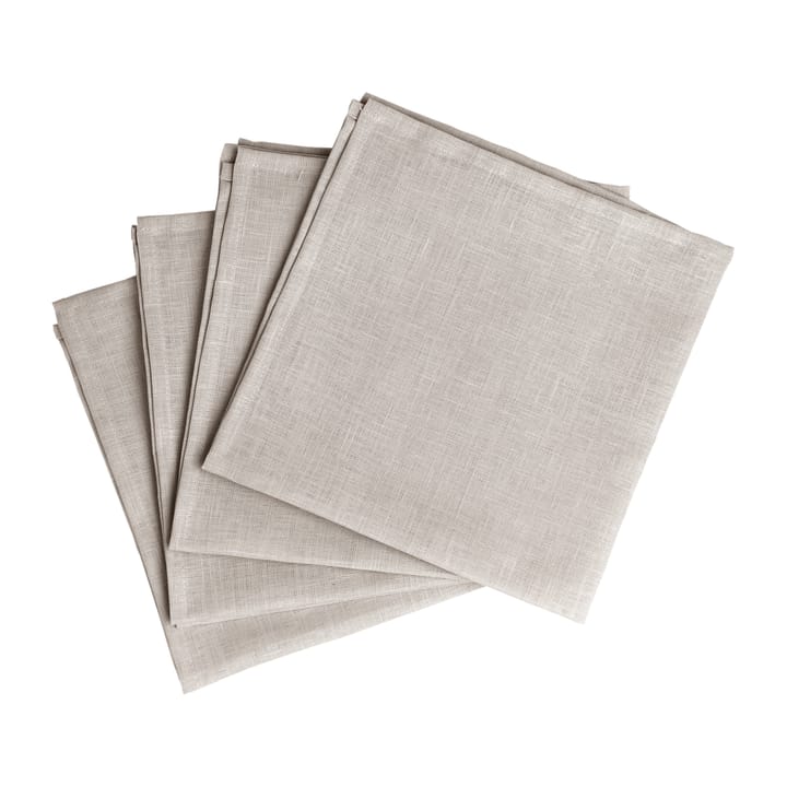 Clean πετσέτες 45 x 45 cm Συσκευασία 4 τεμαχίων - Γκρι - Scandi Living