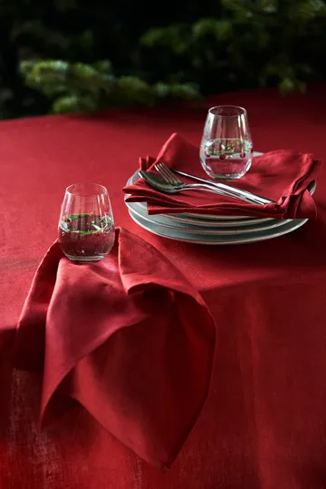 Clean πετσέτα κουζίνας 47x70 cm Συσκευασία 2 τεμαχίων - Κόκκινο - Scandi Living