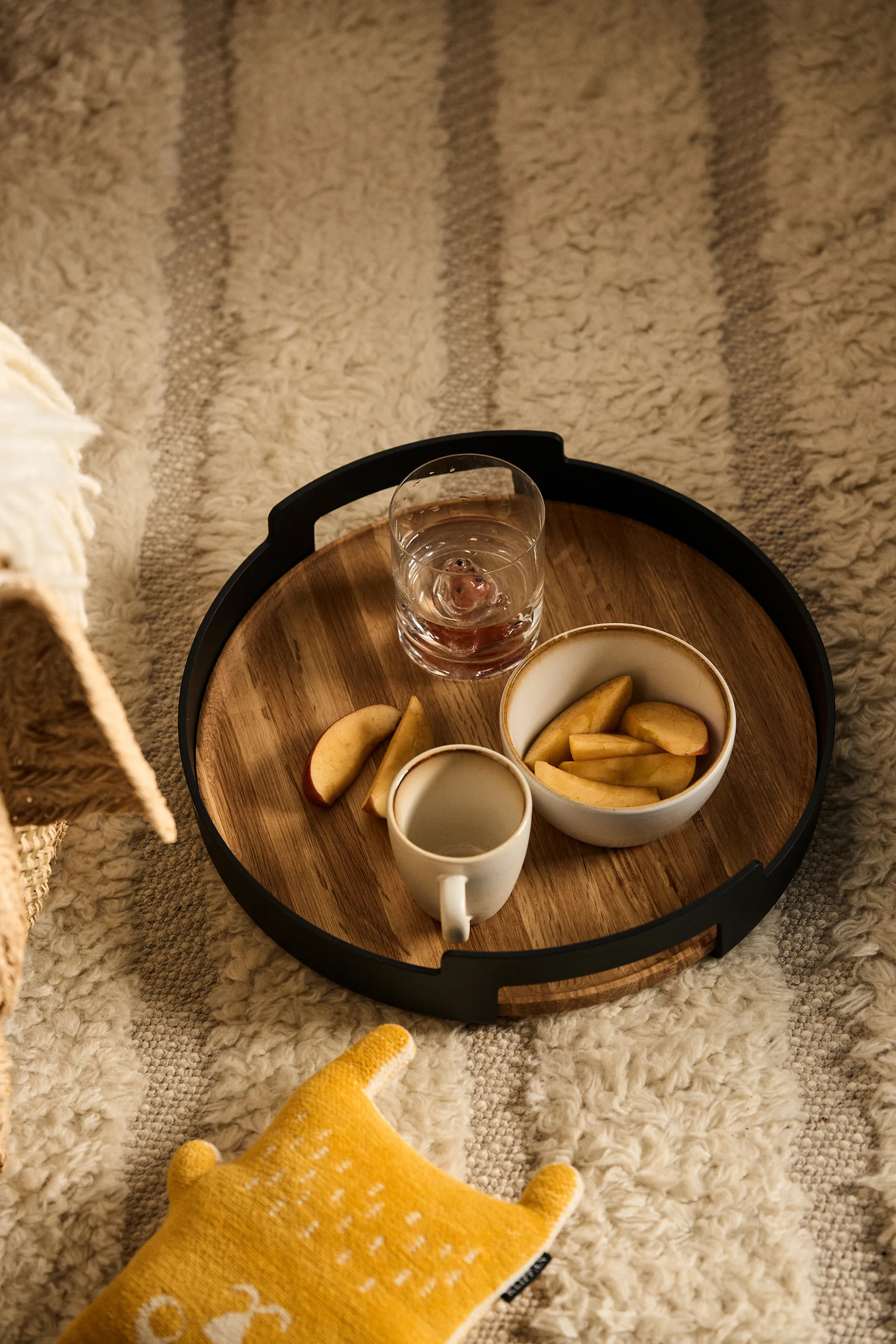 Cozy line μάλλινο χαλί natural white, 170x240 cm Scandi Living