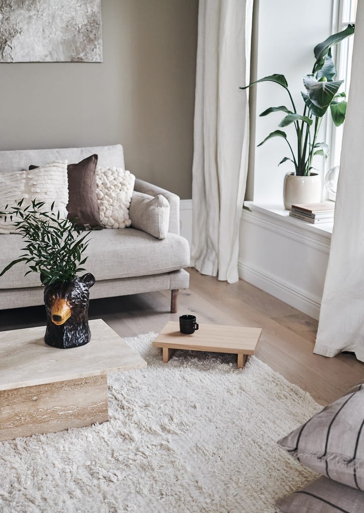 Cozy μάλλινο χαλί natural white, 200x300 cm Scandi Living