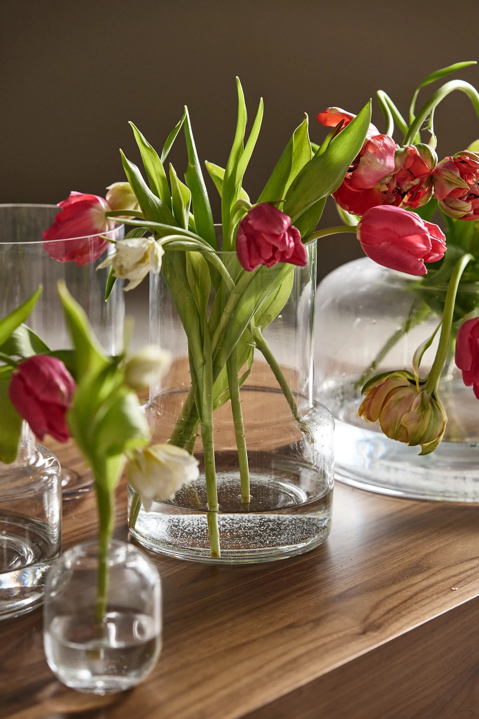 Βάζο Dew Ø6.5x10 cm, Διάφανο Scandi Living